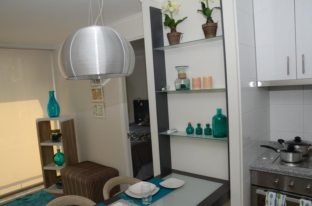 Apartamento Plaza San Isidro Santiago de Chile Habitación foto